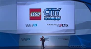 Nintendo presentando LEGO City Stories en E3 2011.