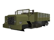 Render frontal del Army Truck