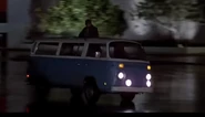 La VW Combi de los libios en la película.