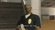 Frank Tenpenny con una SPAS 12