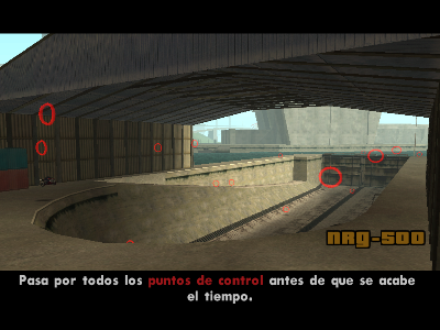 GTA San Andreas - Donde encontrar la NRG-500 al inicio del juego