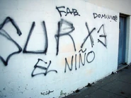 Un Grafffiti de ellos (note el 13)