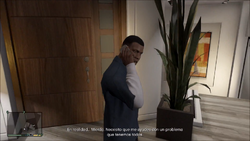 Franklin contando el problema