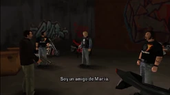 Toni conversando con Wayne.