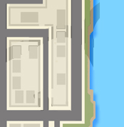 Mapa de Fuerte Staunton en Grand Theft Auto Advance.