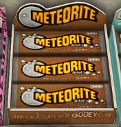 Barras de chocolate de Meteorite Bar.