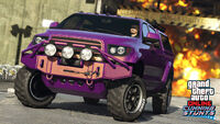 Imagen oficial de la Contender en GTA Online.