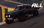 Trophy Truck en el tráiler de la actualización.