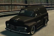 Una Slamvan en GTA IV: TBOGT.