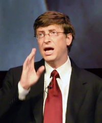 Bill Gates, fundador de la compañia