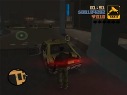 Claude disparando a Bob.