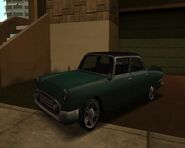 Un Glendale modificado en Grand Theft Auto: San Andreas.