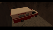 La ambulancia de Grand Theft Auto: Chinatown Wars.