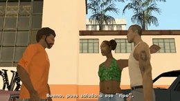 Kendl presentando a César.