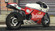 Parte trasera de la Bati 801RR de Redwood.