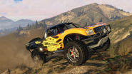 Imagen de carga del Trophy Truck en el Social Club de Rockstar Games del 2019.