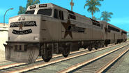 El tren Brown Streak en GTA: San Andreas.