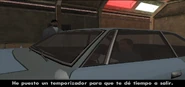 Carl abordo del Tampa dispuesto a ir a atacar.