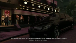 Tony explicando el motivo de su partida.