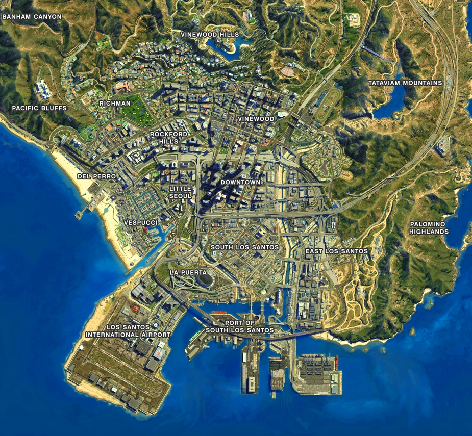 Los Santos (Universo HD), Grand Theft Encyclopedia