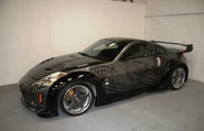 El Nissan 350Z Z33 de DK de la película.