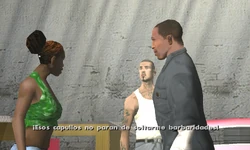 Kendl diciendo quiénes la insultaron.