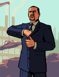 Artwork de Mickey Hamfists en Grand Theft Auto: Liberty City Stories.