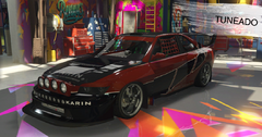 SultanRS gtaonline.png (618 kB) Un Sultan RS en la página web de Benny's.
