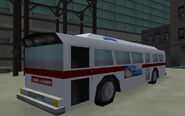 El Bus de Grand Theft Auto: Chinatown Wars en su versión 3D.