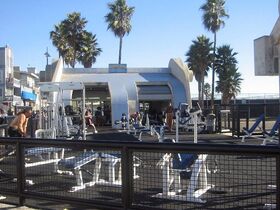 Muscle Beach.