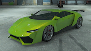 Reaper de color único 3 con matrícula GR1M en GTA Online: Importaciones/Exportaciones.