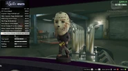 Ornamento basado en Jason Voorhees.