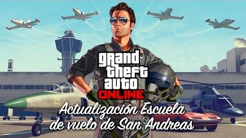 Grand Theft Auto Online actualización Escuela de vuelo de San Andreas