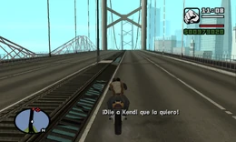 César mencionando a Kendl.