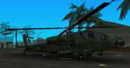 Un Hunter (PS2) en Grand Theft Auto: Vice City Stories.