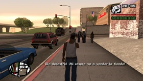 Zero pidiéndole ayuda a Carl.