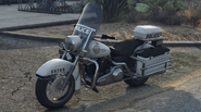 Moto de la policía en Grand Theft Auto V.