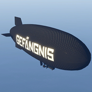 El Dirigible con la tapicería Gefängnis.