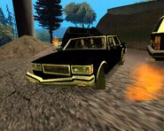 La versión Beta del Automóvil del FBI en GTA: SA.