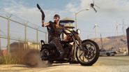 Imagen cinemática del Rat Bike en el Social Club de Rockstar Games del 2019.