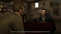 Ray dando las órdenes a Niko Bellic.