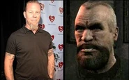 Comparación entre James Hetfield y Billy Grey.