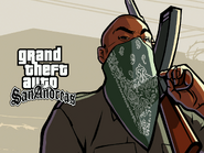 Artwork de Scarf Face en la versión móvil de GTA: SA.