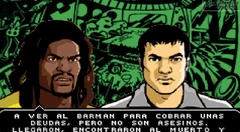 Courtney explicando todo.