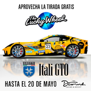 Imagen promocional del Itali GTO en las Bonificaciones de GTA Online (Mayo 2020 Parte 2).