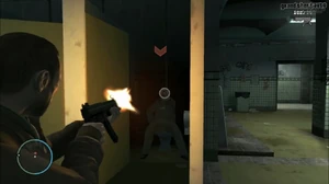 Luca Silvestri siendo ejecutado.