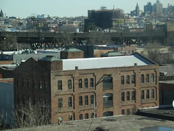 Una fábrica de Red Hook, en Brooklyn.