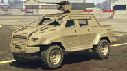 La Furgoneta Insurgent personalizada en GTA Online.