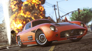 Imagen de carga de un Stirling GT en el Social Club de Rockstar Games del 2019 (Online).