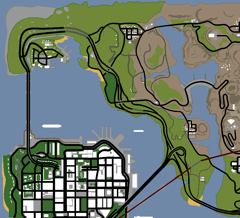 Mapa de Tierra Robada.